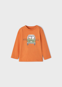 Long-sleeved van t-shirt for baby boy