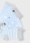 náhled Set of 4 pairs of socks for newborns ECOFRIENDS