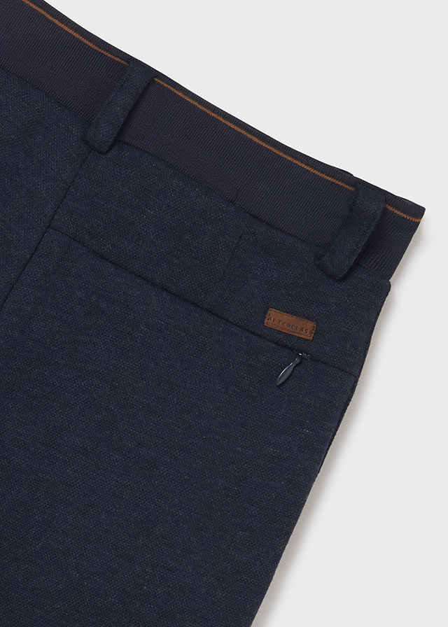 detail Long tailoring chino formal trousers for a boy