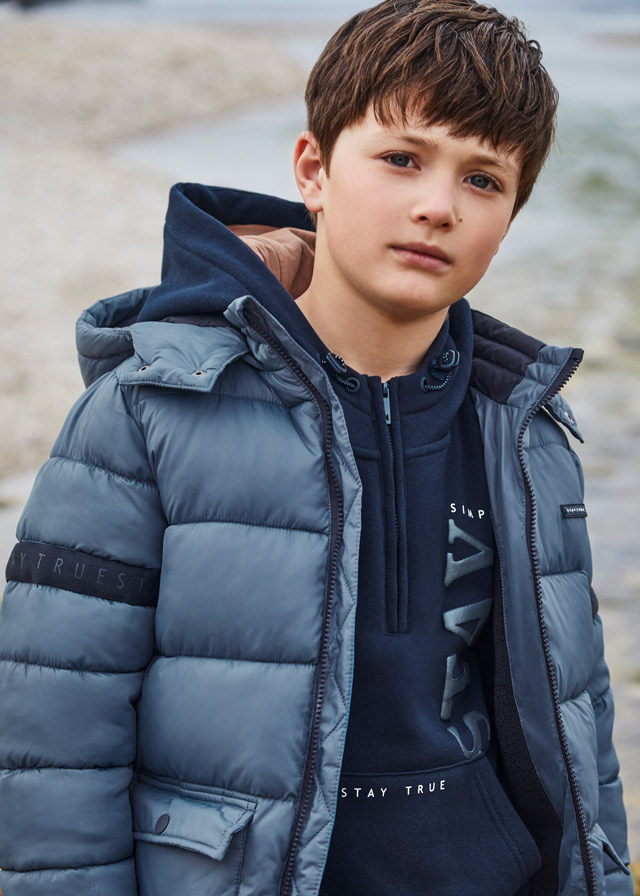 detail Quilted jacket for a boy