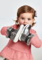 náhled Dívčí detailní kotníkové boty s podšívkou z umělé kožešiny MAYORAL