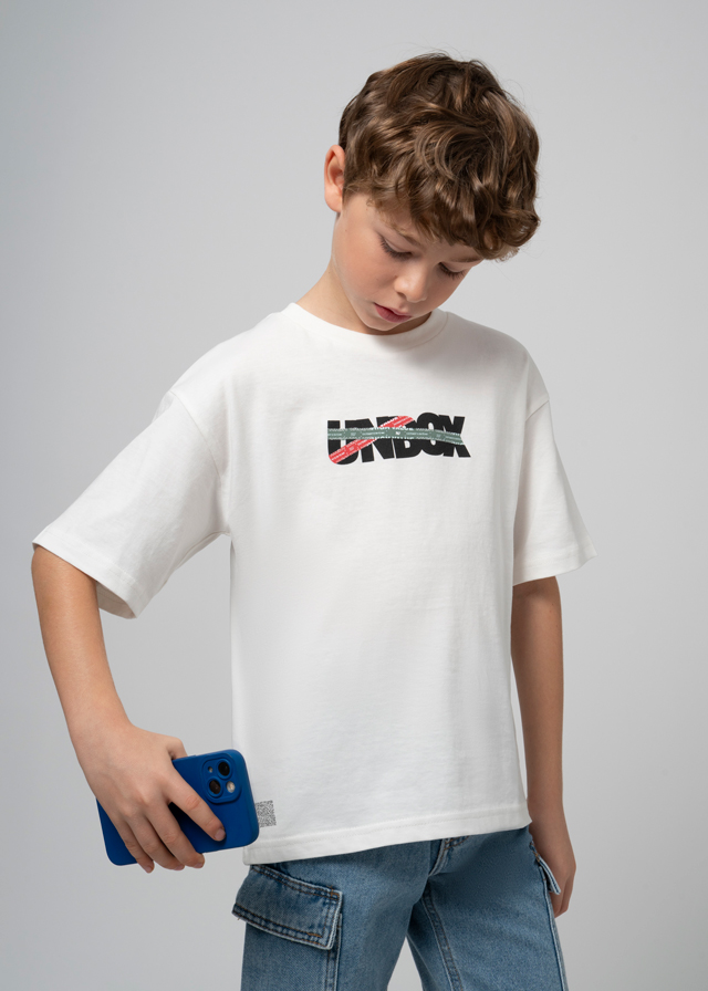 Chlapecké interaktivní tričko QR MAYORAL