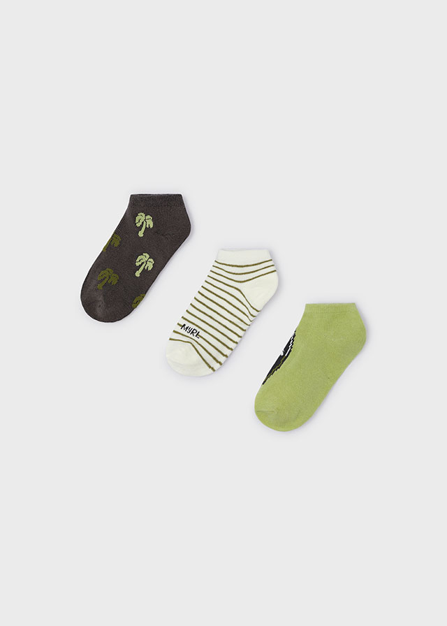 Chlapecké kotníkové ponožky - set 3ks MAYORAL
