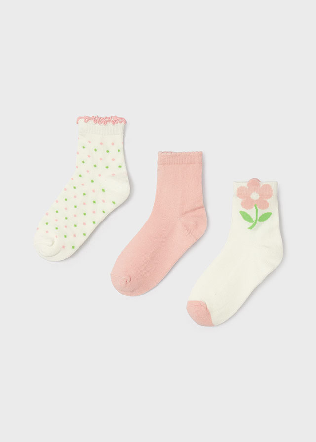 Dívčí ponožky - set 3ks MAYORAL