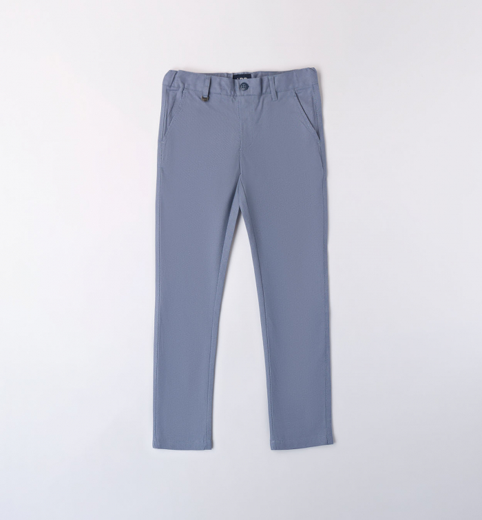 detail Chlapecké elegantní kalhoty slim fit IDO