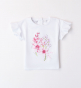 náhled Dívčí tričko s květinovým vzorem SARABANDA