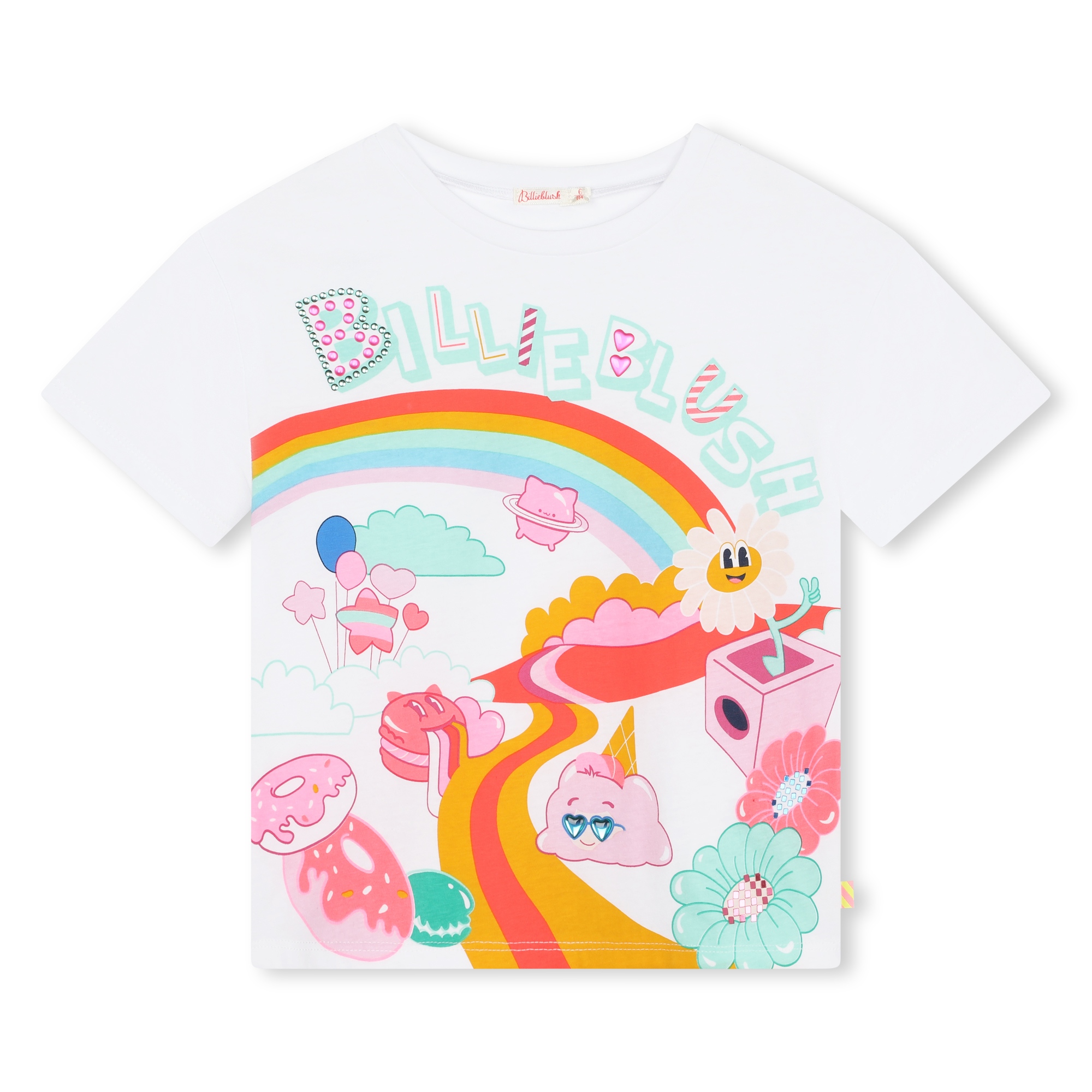 Dívčí tričko s barevným potiskem BILLIEBLUSH