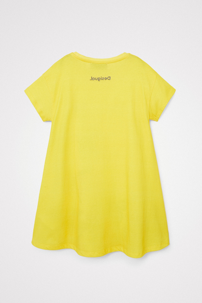 деталь GIRL KNIT DRESS SHORT SLEEVE