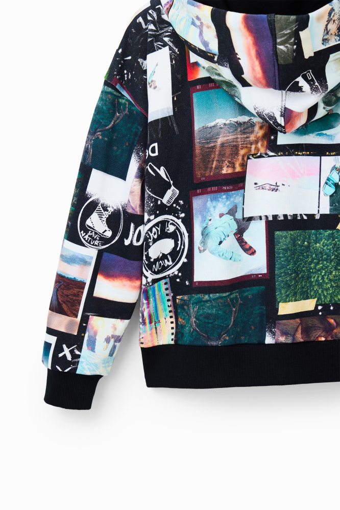 деталь Chlapecká mikina s kapucí DESIGUAL