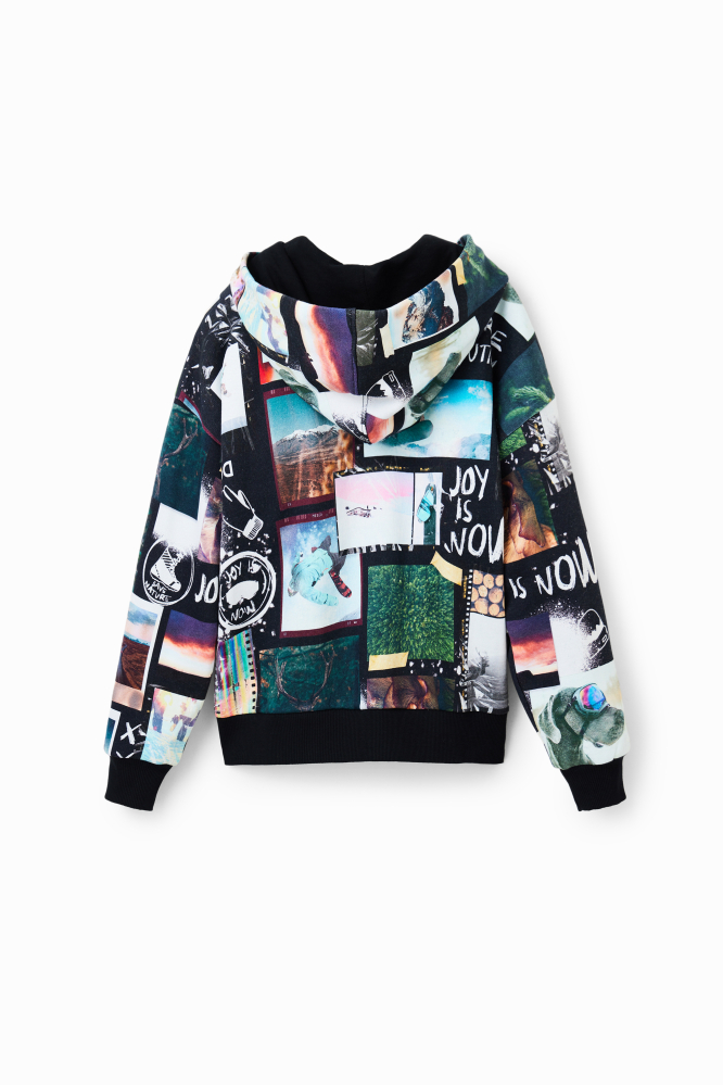 деталь Chlapecká mikina s kapucí DESIGUAL