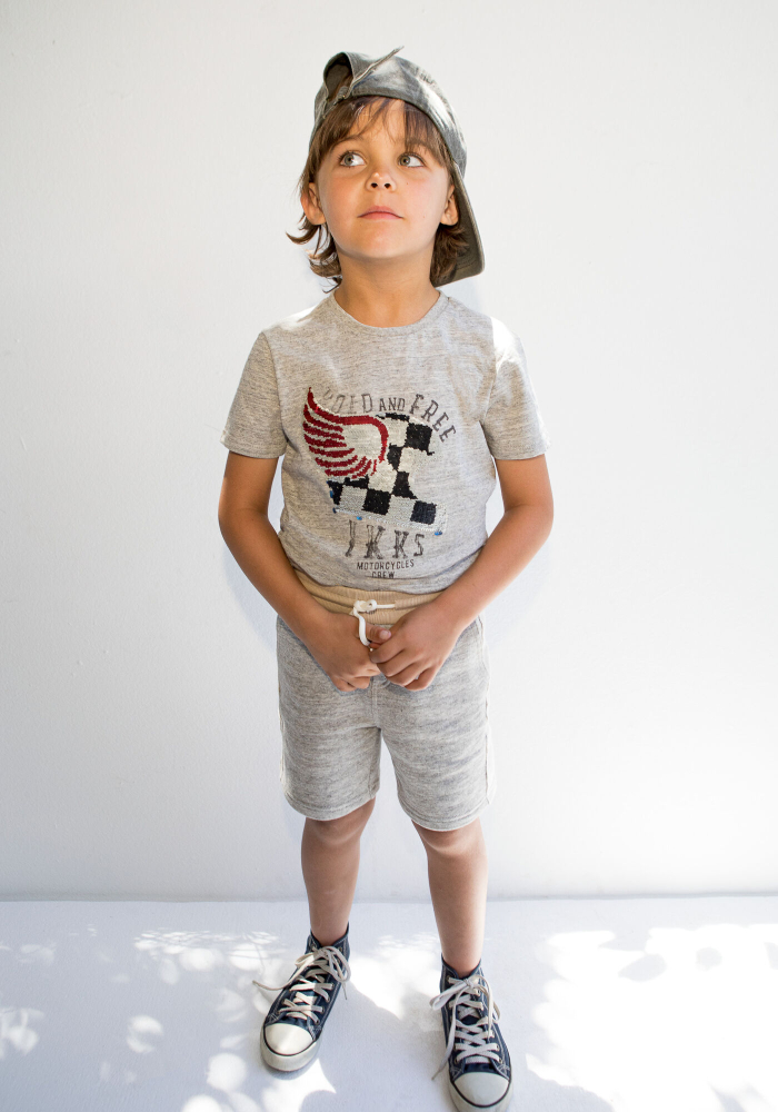 деталь Chlapecké tričko s oboustrannými flitry IKKS