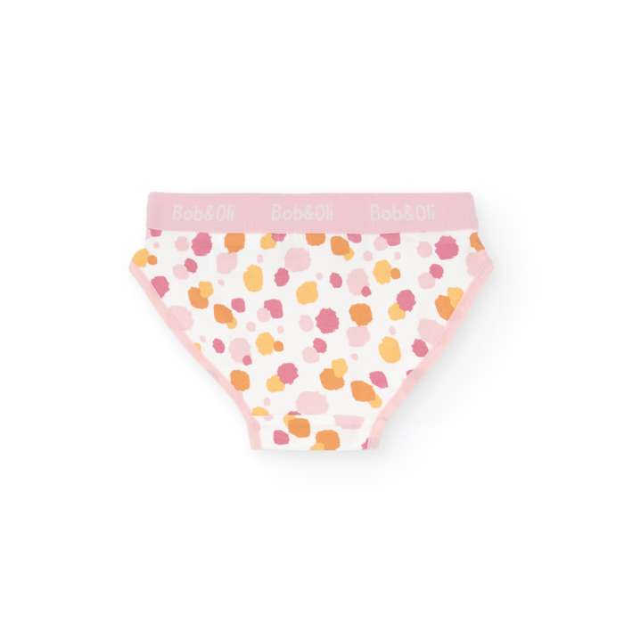 деталь Dívčí kalhotky, sada 3 kusů s potiskem a v jemných barvách BOBOLI