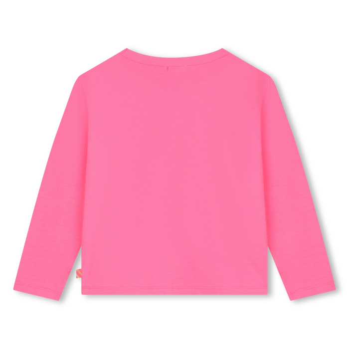 деталь Dívčí tričko s flitrovým a třpytivým designem srdce a hvězd BILLIEBLUSH