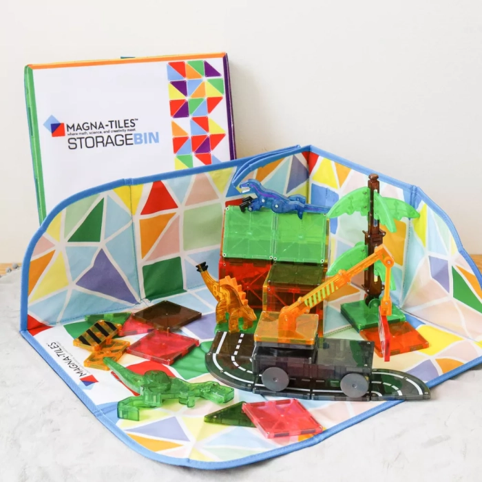 деталь Rozkládácí úložný box a podložka na Magna-Tiles MAGNA-TILES