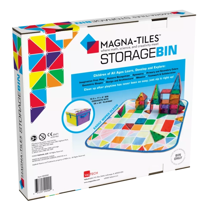 деталь Rozkládácí úložný box a podložka na Magna-Tiles MAGNA-TILES