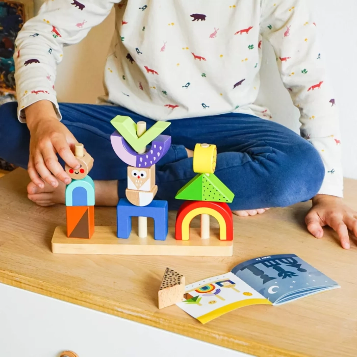 деталь Dřevěná skládací sada EDUKID