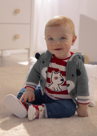 Dětská mikina s kapucí s medvědím motivem MAYORAL