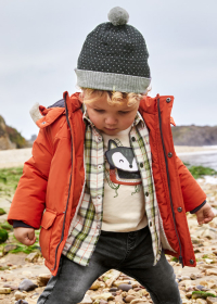T-shirt with an interactive theme for a baby ECOFRIENDS