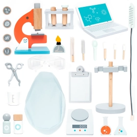 Dřevěná laboratorní sada pro děti UMU