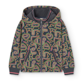 Dívčí mikina s kapucí BOBOLI