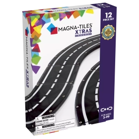 Magnetická stavebnice Xtras Roads 12 dílů MAGNA-TILES