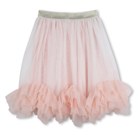 Dívčí třpytivá tylová sukně, tylové volány ve spodní části, elastický pas BILLIEBLUSH