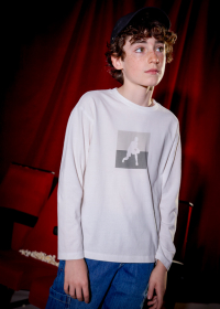 Chlapecké tričko s hráčem basketbalu – bílé MAYORAL