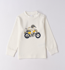 Chlapecké tričko s pejskem na motorce IDO