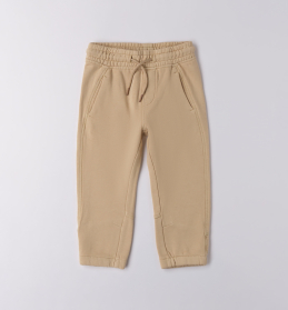 Dívčí pohodlné kalhoty béžové IDO