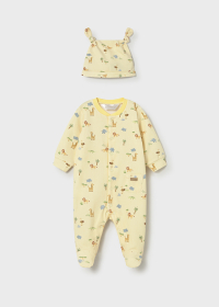 Kojenecký unisex set s motivem safari MAYORAL