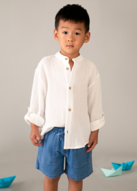 Chlapecké letní džínové kraťasy MAYORAL