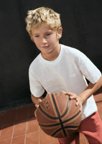 Chlapecké bílé tričko s krátkým rukávem MAYORAL