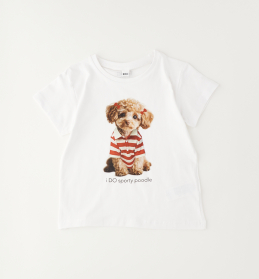 Dívčí tričko s pejskem iDO sporty poodle IDO