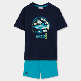 Chlapecká mikina s mořským potiskem BOBOLI