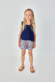 Dívčí květovaná sukně BOBOLI