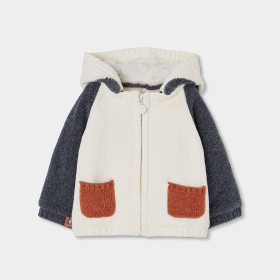 Unisex baby bunda – krémová BOBOLI