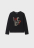 деталь Long-sleeved T-shirt with an application for a girl