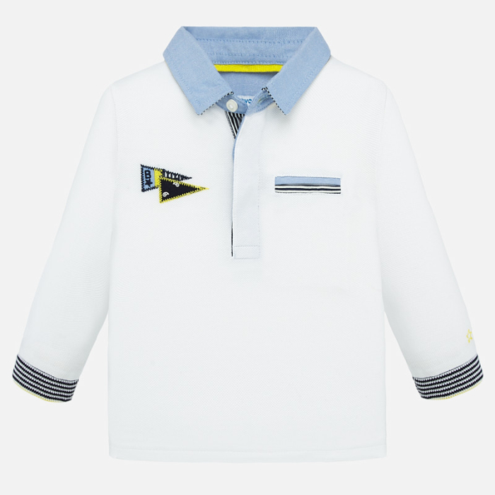 деталь Baby boy's polo 