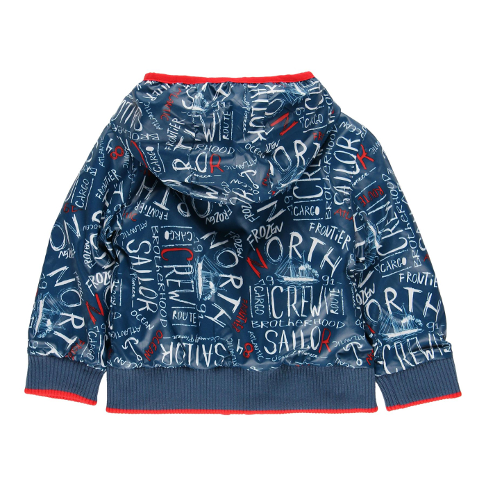 деталь Dětská chlapecká bunda oboustranná BOBOLI