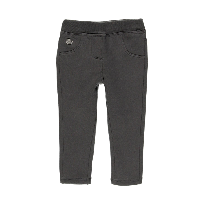 деталь  Baby girl elastic fleece pants
