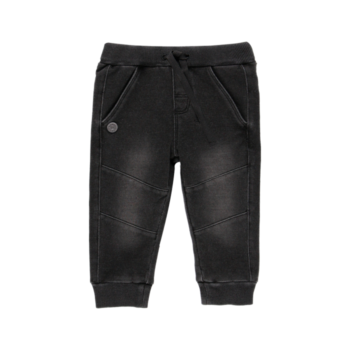 деталь Baby boy's denim fleece trousers
