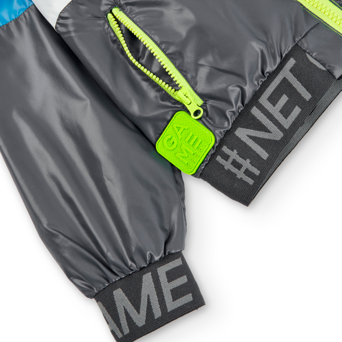 деталь Chlapecká rozepínací větrovka s kapucí BOBOLI