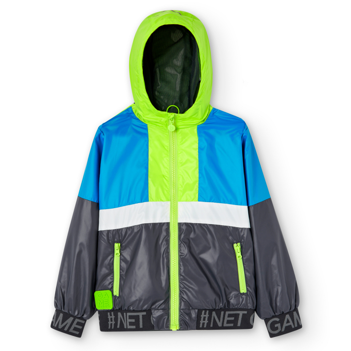 деталь Chlapecká rozepínací větrovka s kapucí BOBOLI