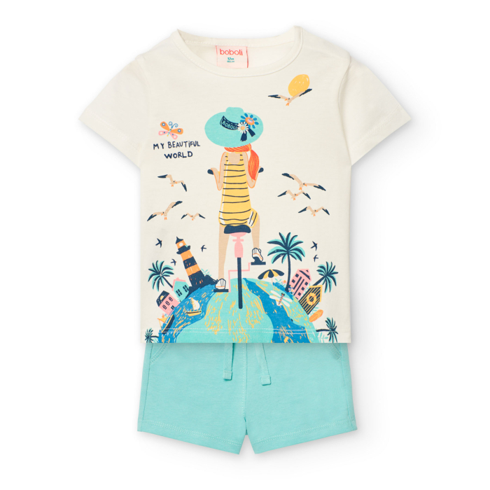 деталь Dívčí komplet Boboli – My beautiful world BOBOLI