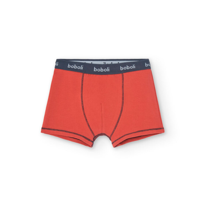 деталь Sada 3 chlapeckých pletených boxerek s potiskem v červené, modré a dalších barvá BOBOLI