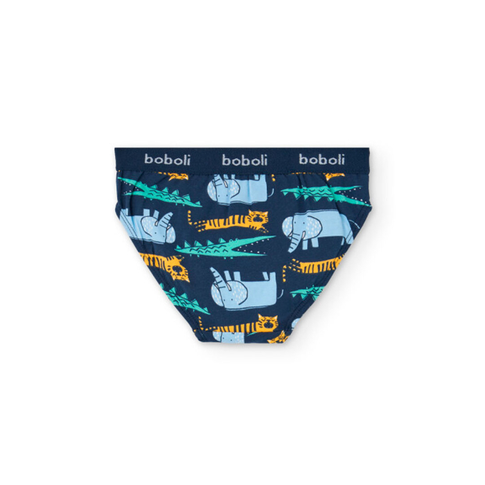 деталь Sada chlapeckých boxerek ve žluté, modré a dalších barvách BOBOLI