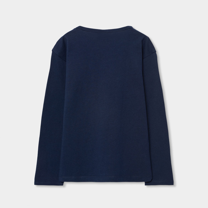 деталь Dívčí tričko s motivem slona a výšivkou BOBOLI