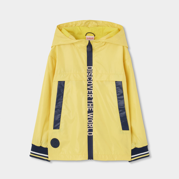деталь Chlapecká nepromokavá parka s kapucí BOBOLI