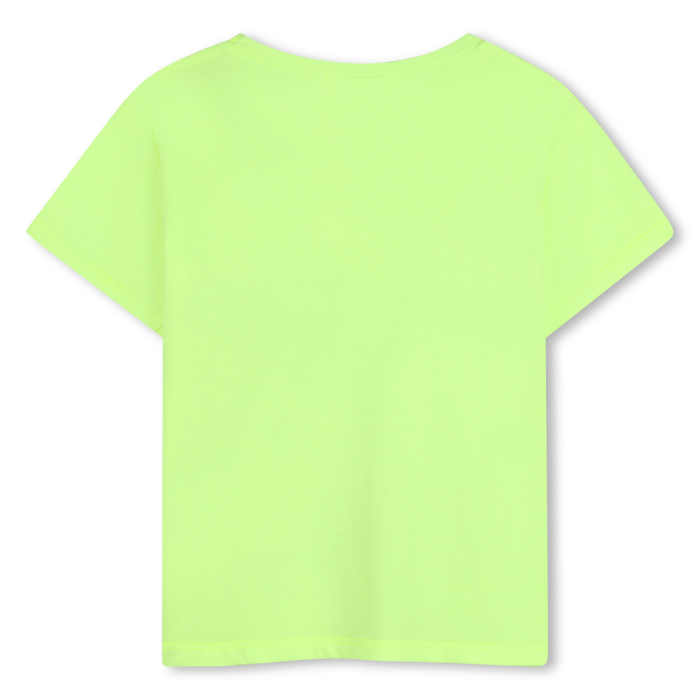 деталь Dívčí triko s flitry, comfort fit, pohodlný střih, Krátký rukáv BILLIEBLUSH