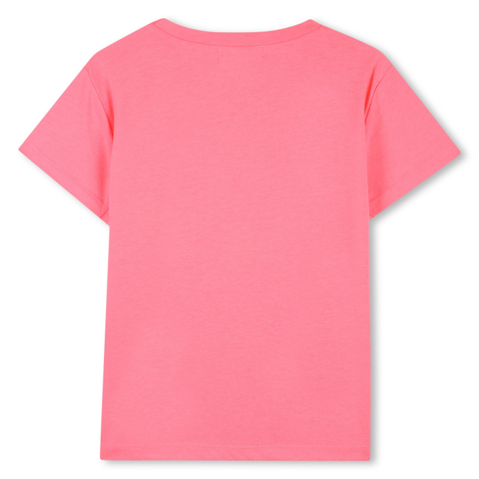 деталь Dívčí tričko , flitry, žerzej, comfort fit, krátký rukáv BILLIEBLUSH